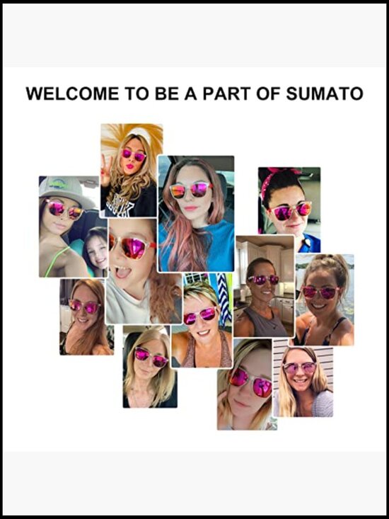 Oversized Mirrored Sunglasses with Polycarbonate Frame main image 7